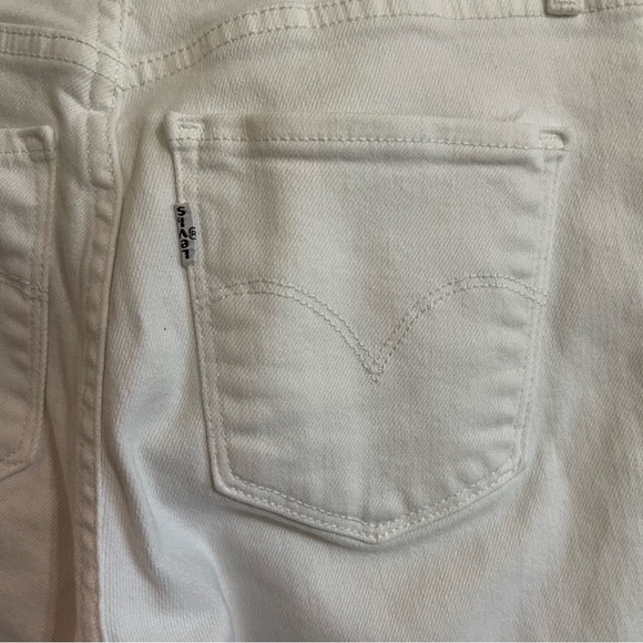 Levi’s White 311 Shaping Skinny Denim Jeans Size 26 - Picture 5 of 11